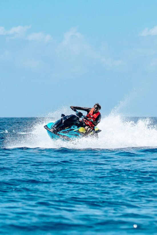 A man on Jet-ski at MArquis Paradise